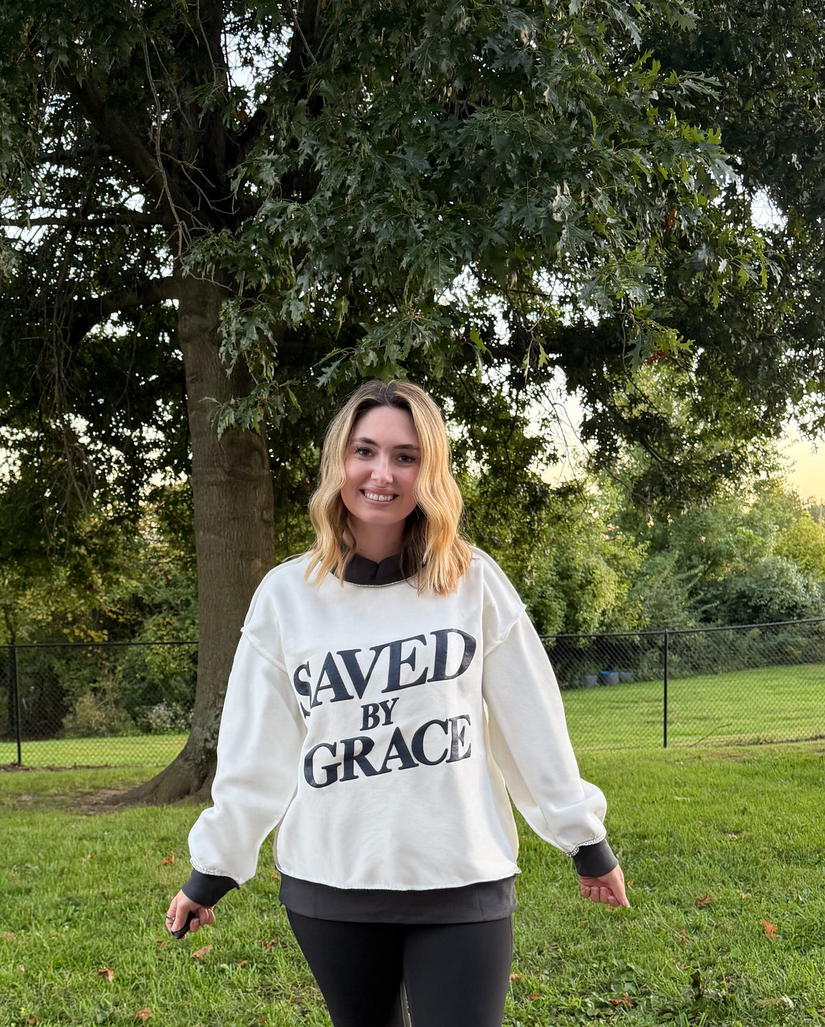 Grace Mock Neck - Charcoal