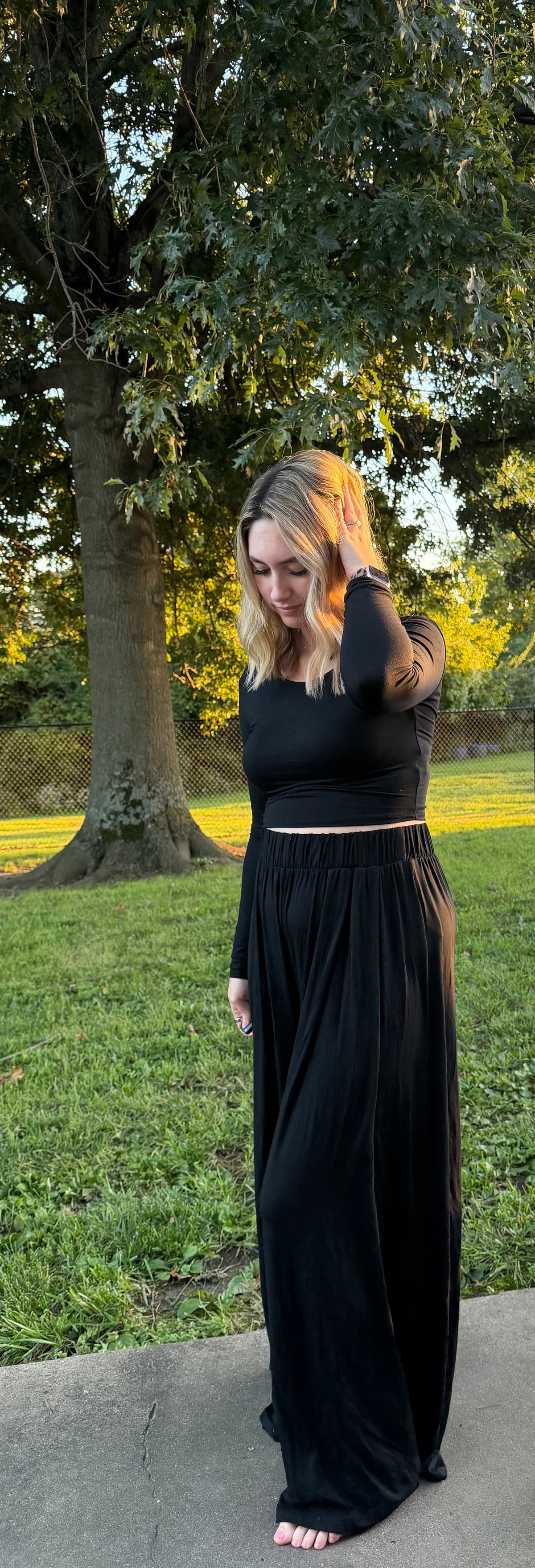 The Cozy Sunday Set - Black