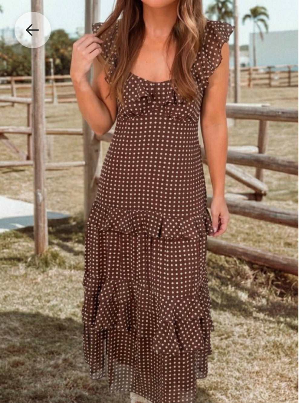The Aspen Maxi Dress - Coffee (Pre-Order!!!)