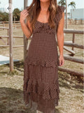 The Aspen Maxi Dress - Coffee (Pre-Order!!!)