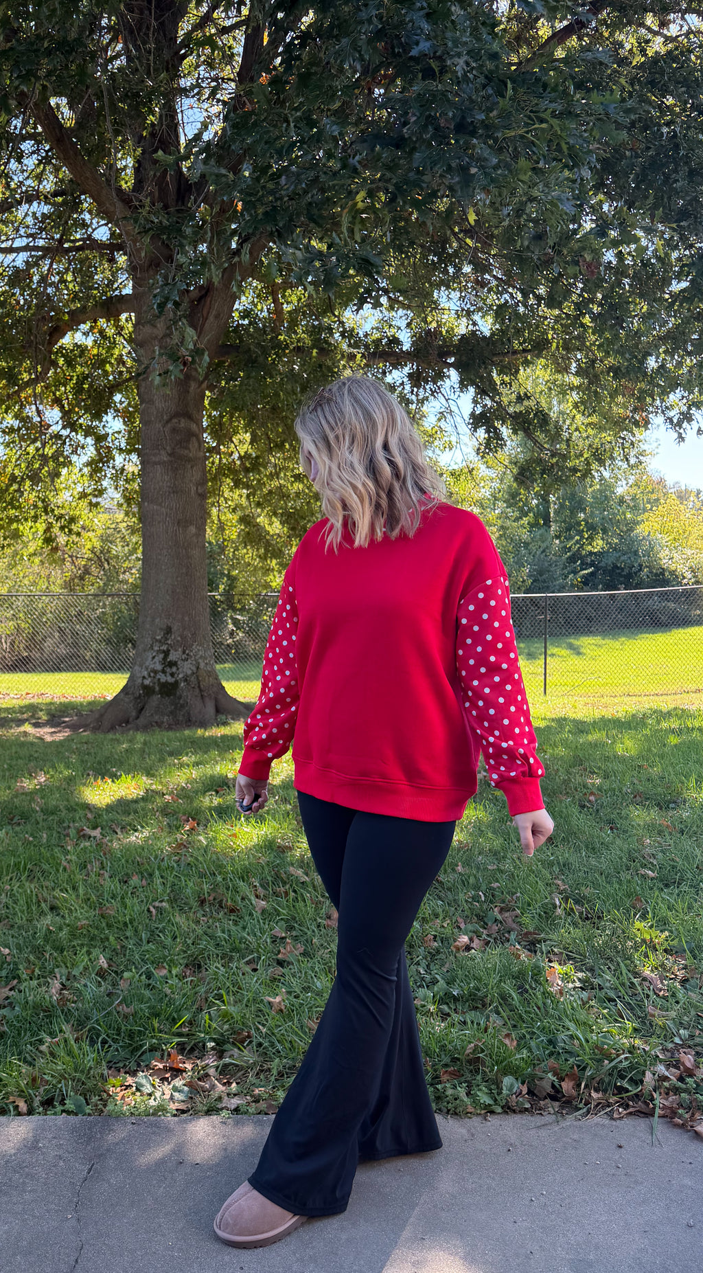 The Aspen Crew - Fiery Red Polka Dot