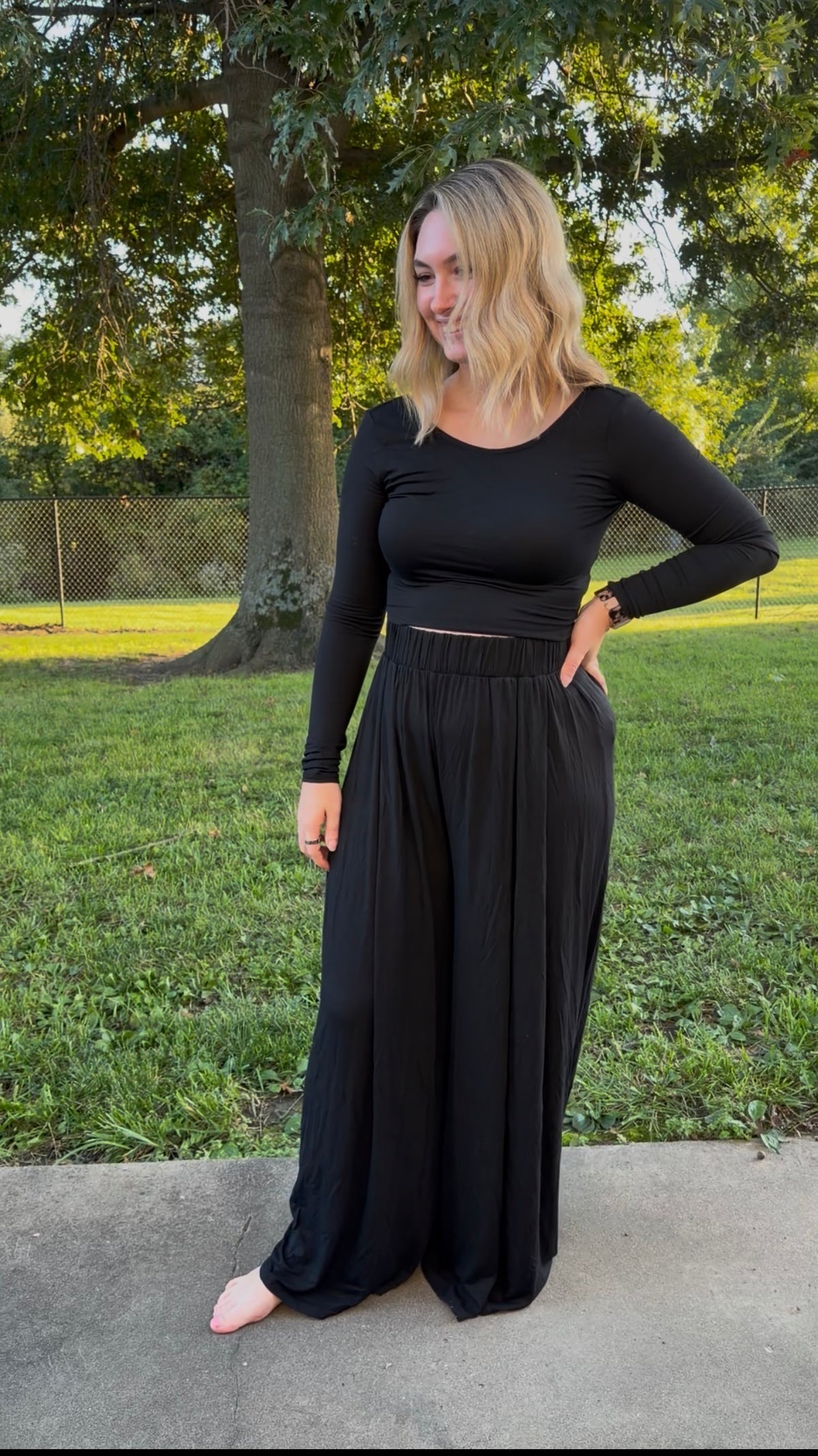 The Cozy Sunday Set - Black