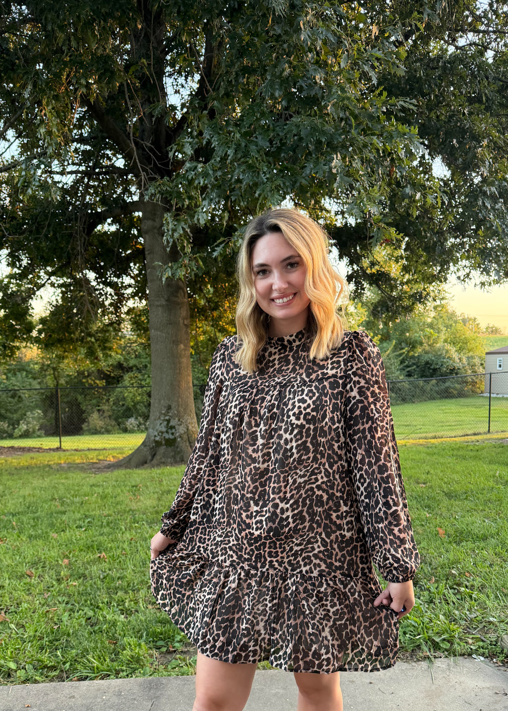 The Wild Side Mini Dress