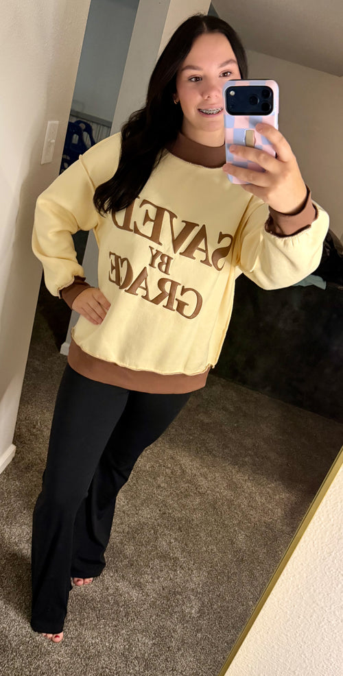 Grace Mock Neck - Coffee