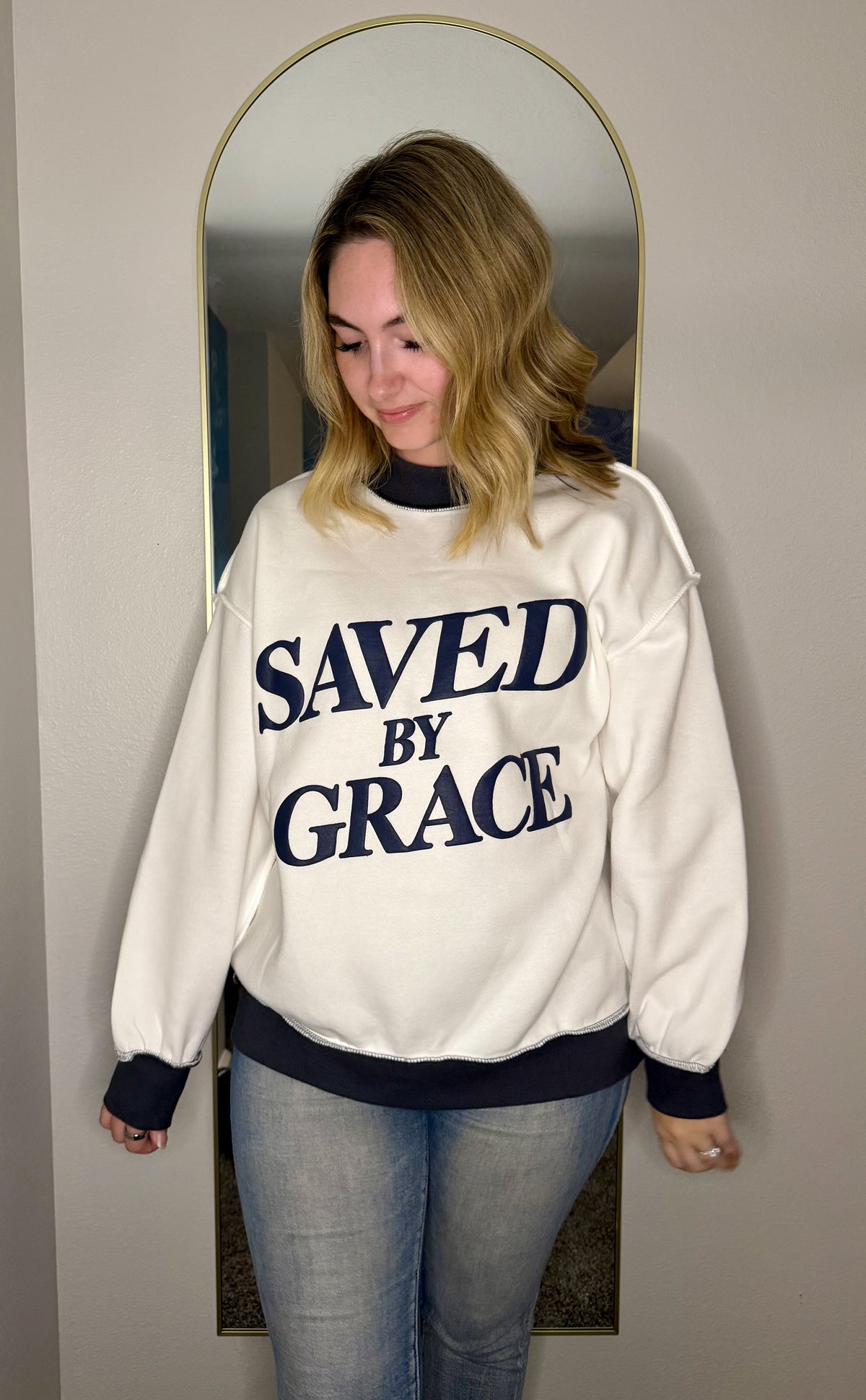 Grace Mock Neck - Charcoal